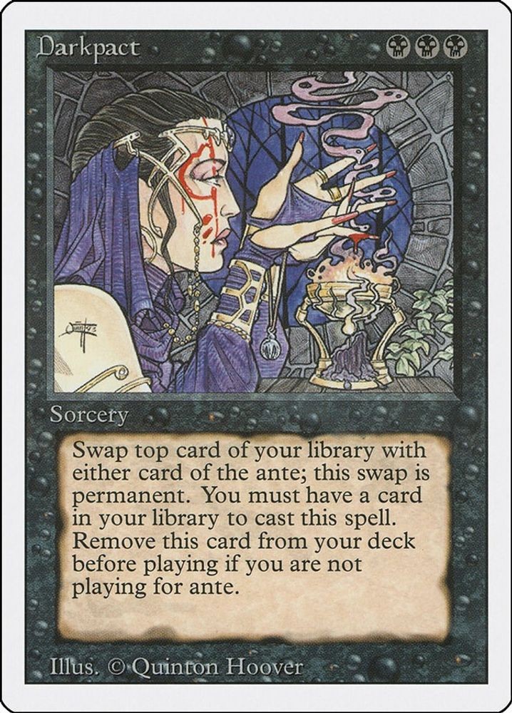 1994 Magic: The Gathering: Revised Edition - Darkpact (#100, Rare, Near Mint)