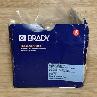 Brady M7-R6000 Ribbon Cartridge 2'' x 150' Black 173191 Halogen Free BMP71/M710