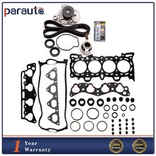 For 96-00 Honda Civic 1.6 D16Y7 D16Y8 Head Gasket Set Timing Belt Kit Water Pump