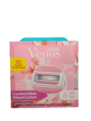Gillette Venus Comfortglide White Tea Scented 6 Cartridges