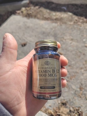 Vitamin B 12, Sublingual , 1,000 mcg, 100 Nuggets 2028 Exp
