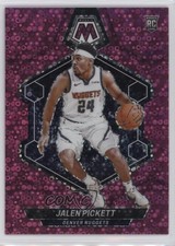 2023-24 Panini Mosaic Rookies Fast Break Pink Prizm 7/20 Jalen Pickett #237 5y7