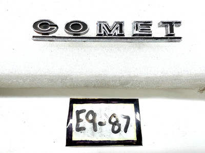 OEM 1966 1967 MERCURY COMET DASH EMBLEM C7GB-6204460-A E9-87