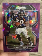 2021 Panini Prizm - Terrell Davis #206 Purple Ice Prizm /225