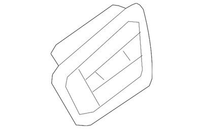 Genuine Nissan Vent Grille 68761-6MA0A