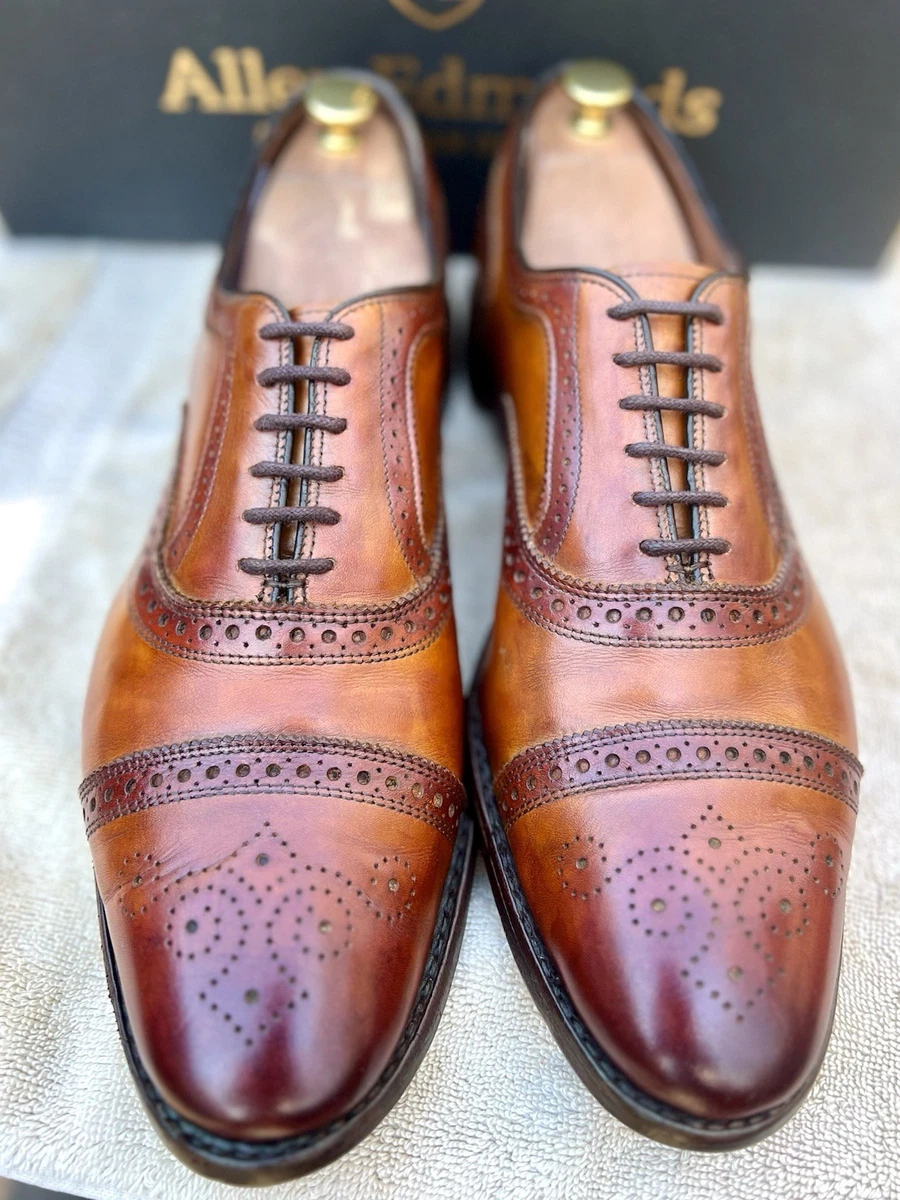 希少 レア 60s Allen Edmonds ビンテージシューズ　値下げ可 US6.5D Allen Edmonds Shelton サドルシューズ コードバン MADE IN USA
