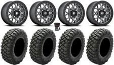 Fuel Tech Bdlk Gm 15 Wheels 30 Crawler Xg Tires Honda Pioneer 1000 Talon
