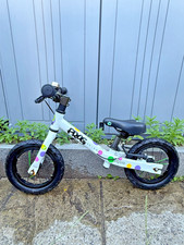 Frog Tadpole Kids Balance Bike 12 Inch White Lightweight Toddler Bike