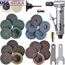 1/4 Inch Angle Die Grinder 20000 RPM Pneumatic Tool W/ 22 Grinding Discs New