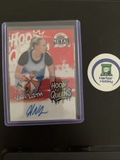 Hailey Van Lith 2025 Leaf Metal Women Of Sport Hoop Queens Red 1/1 Autograph