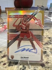 2025-26 Topps Chrome Next Stop Signatures Asa Newell #NS-AN Gold Refractor /50 