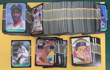 1987 Donruss SET BREAK singles - stars, rookies, HOFers, #221-440