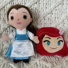 Disney Princess Ariel Emoji Little Mermaid Plush Disney Parks Small Belle Plush