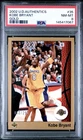 2002 UPPER DECK KOBE BRYANT AUTHENTICS GOLD #/250 *GRADED PSA MINT 9 *LAKERS!
