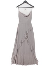 House Of CB London Slip Maxi Dress S in Grey