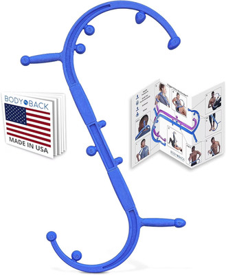 Handheld Manual Massage Cane Full Body Pressure Trigger Point Deep Tissue Pain