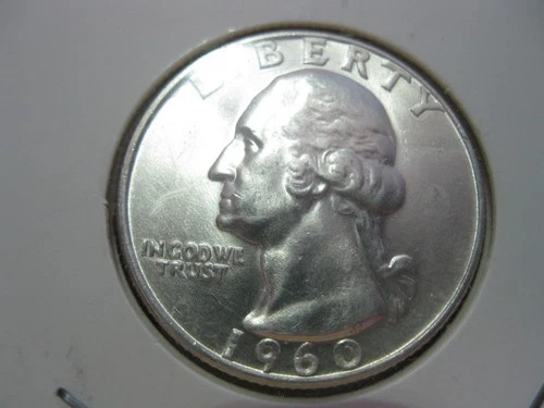 1960 D Washington Silver Quarter Dollar Gem BU! #312602