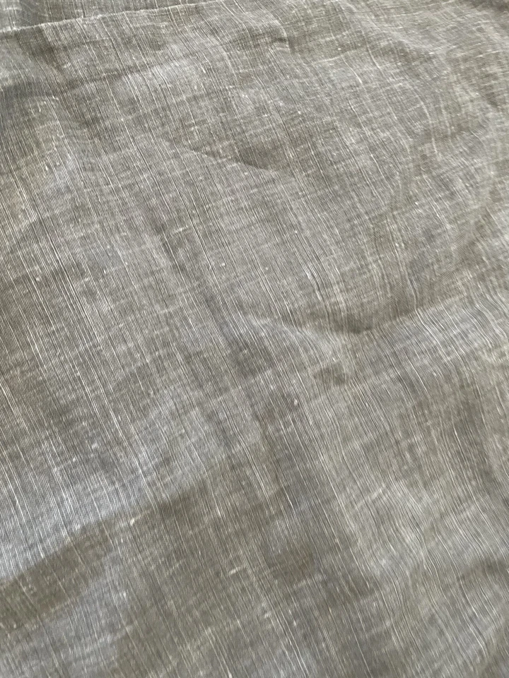 Pottery Barn бельгийские льняные королевские наволочки серые 21x37 набор из 2 - Изображение 2 из 4