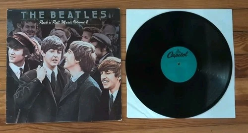 THE BEATLES Rock 'n' Roll Music Volume 2 Vinyl LP Record 1980 Capitol SN-16021