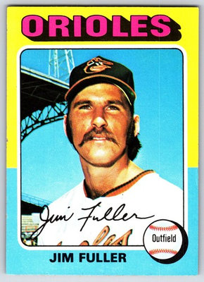 #ad 1975 Topps #594 Jim Fuller Baltimore Orioles NM *HGCARDS* $2.50