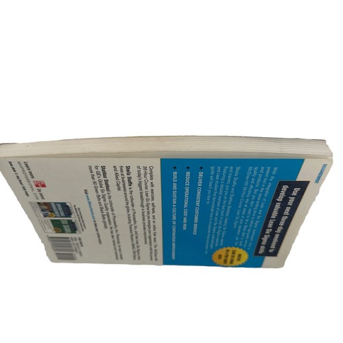 Lean Six Sigma Book The McGraw-Hill 36 Hour Course McGraw-Hill 36-Hour C GOOD - Foto 3 di 7