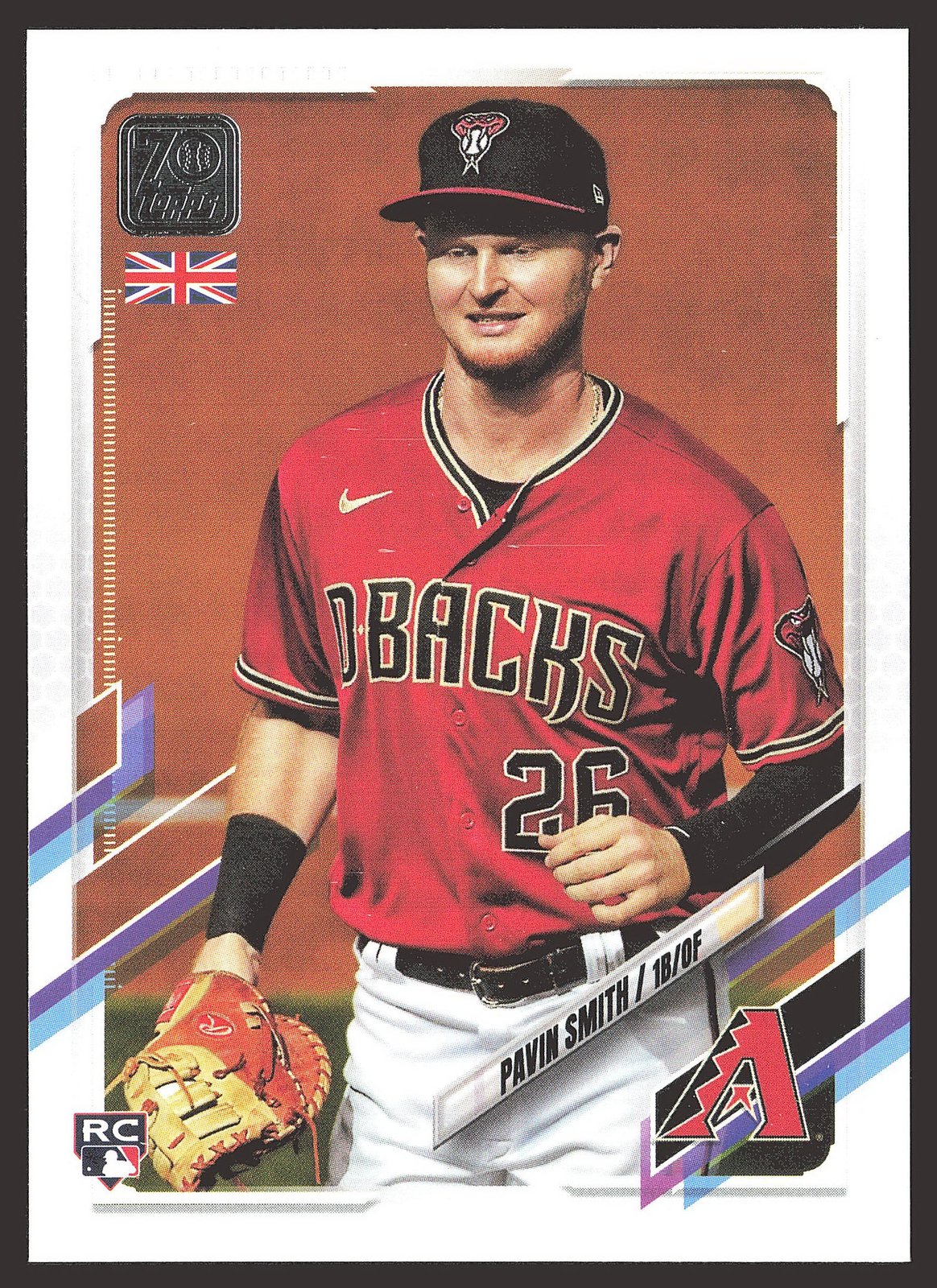 2021 Topps UK Edition #12 Pavin Smith RC
