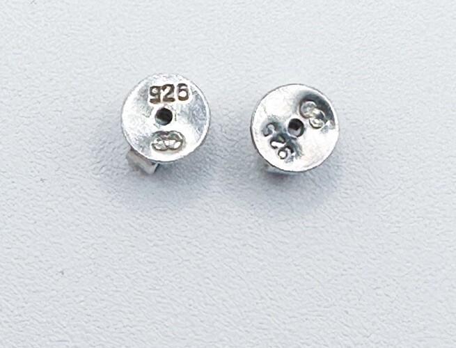 Sterling Amber Stack Dangle Earrings - image 4