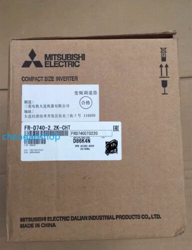 1PCS NEW Mitsubishi Inverter FR-D740-2.2K-CHT (by DHL or FedEx) - Picture 1 of 1