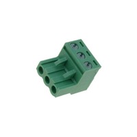 5X 2EDGK-5.0-03P-14-00AH Klemmleiste Abschaltbar 5Mm Wege: 3 Gerade Stecker Weib