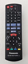 Panasonic IR6: Replacement Remote Control for Blu-Ray Disc Player Fits DMP-BD75