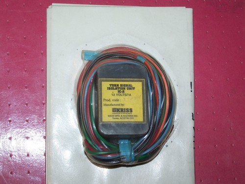 NIP new Kriss Model IC-2 Star-Tron Turn Signal Isolation Unit 12 volt - Picture 2 of 4