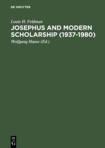 Thumbnail - Josephus And Modern Scholarship (1937-1980) 2759