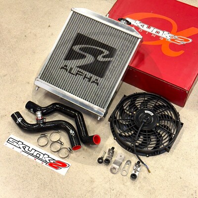Skunk2 Driver Side Radiator Kit w K-Tuned Hoses For Honda Civic