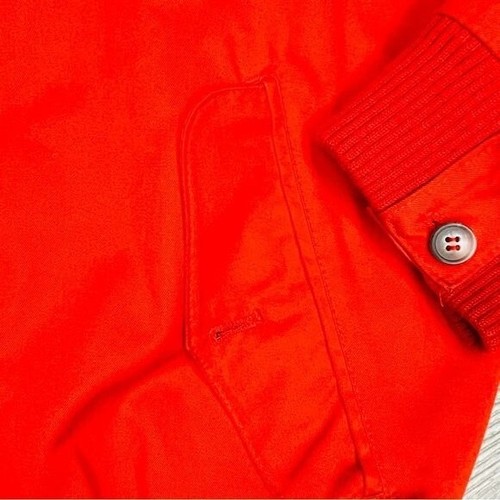 Vintage red gant cotton jacket / winter coat large unisex winter weather coat - Picture 2 of 4