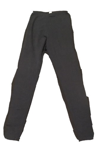 Forever 21 Womens Stretch Leggings Faded Black Size Small - Picture 2 of 4