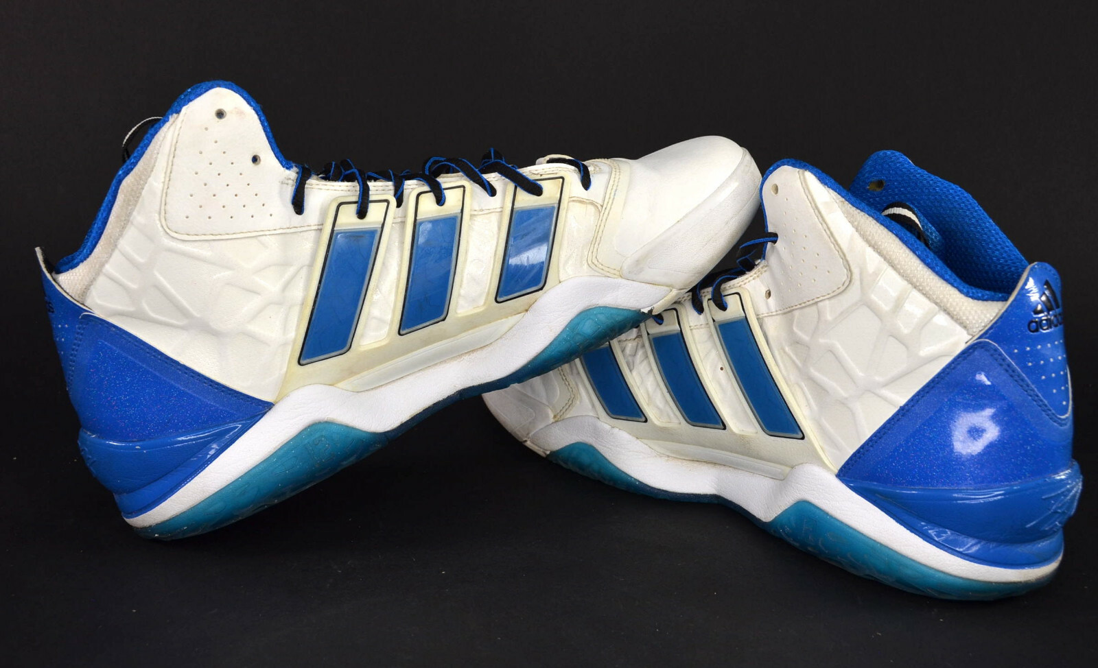 ADIDAS AdiPOWER Dwight Howard 2 HOME G48693 White Royal Blue | Men's Size 12 image 5