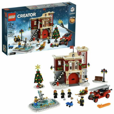 Lego 10263 Creator Expert Winter Village Feuerwache-nagelneu in beschädigter Verpackung
