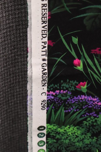 36"L x 44" Garden by Timeless Treasures Floral mit verschiedenen hellen Blumentöpfen - Bild 11 von 11