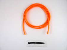6  x 1/8   3.2mm ID x 1/4  NEON ORANGE FUEL LINE GAS TUBE SMALL CARB VENT HOSE