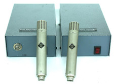 Neumann KM54a Cardioid Tube Microphone Stereo Pair Vintage Mics Rare KM 54a km54