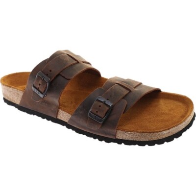 Naot Z1404* Mens Crazy Horse Leather Footwear Santa Cruz Sandals