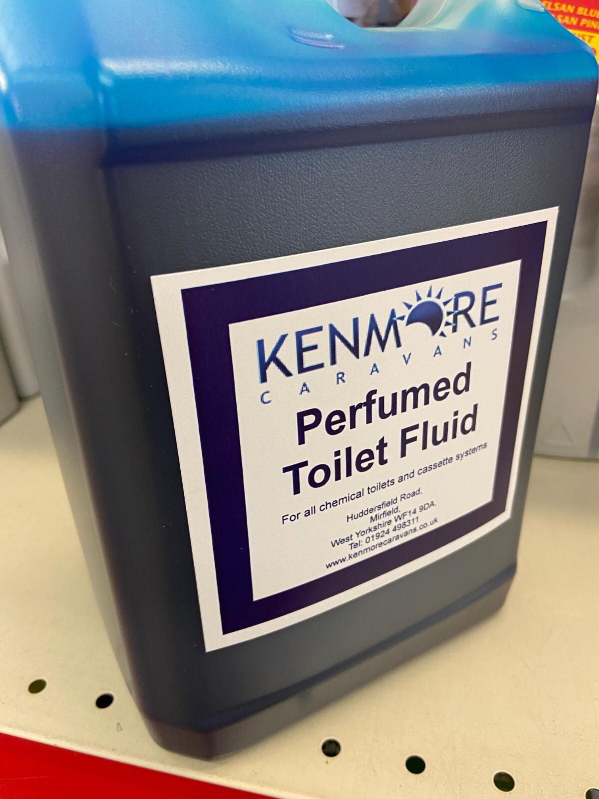 Chemical toilet fluid 2.5L Kenmore 1x Pink Rinse & 1x Blue Porta Potti Cassette eBay