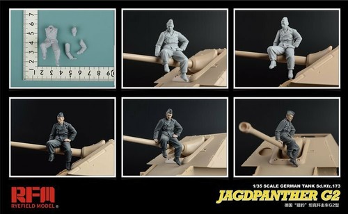 Roggenfeldmodell 1/35 #5022 Sd.Kfz.173 Jagdpanther Ausf.G2 mit voller Innenausstattung - Bild 2 von 7