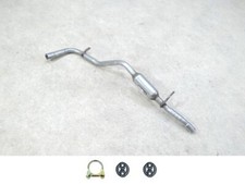 Silenziatore nuovo per Mitsubishi Mirage Space Star VI coda spiovente 1.2 scarico montato.