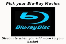 Blu-Ray PICK YOUR MOVIE Selection of Films including Horror Comedy Drama