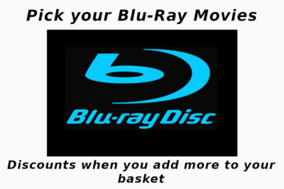 Blu-Ray PICK YOUR MOVIE Selection of Films including Horror Comedy Drama