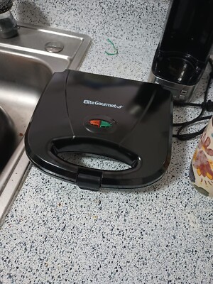 Sandwich Maker Toaster Panini Press Breakfast Grilled Machine Non-Stick 2 Slices