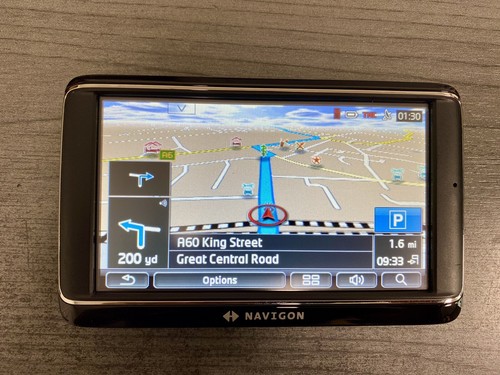 Navigon Premium VW Up/Skoda Citigo/Seat Sat Nav Portable System GPS Receiver - Afbeelding 7 van 10