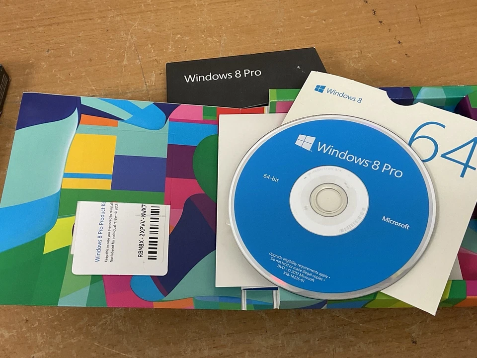 Microsoft Windows 8 Pro 32/64-Bit Install Disc – Genuine Retail DVD - Image 4 of 4