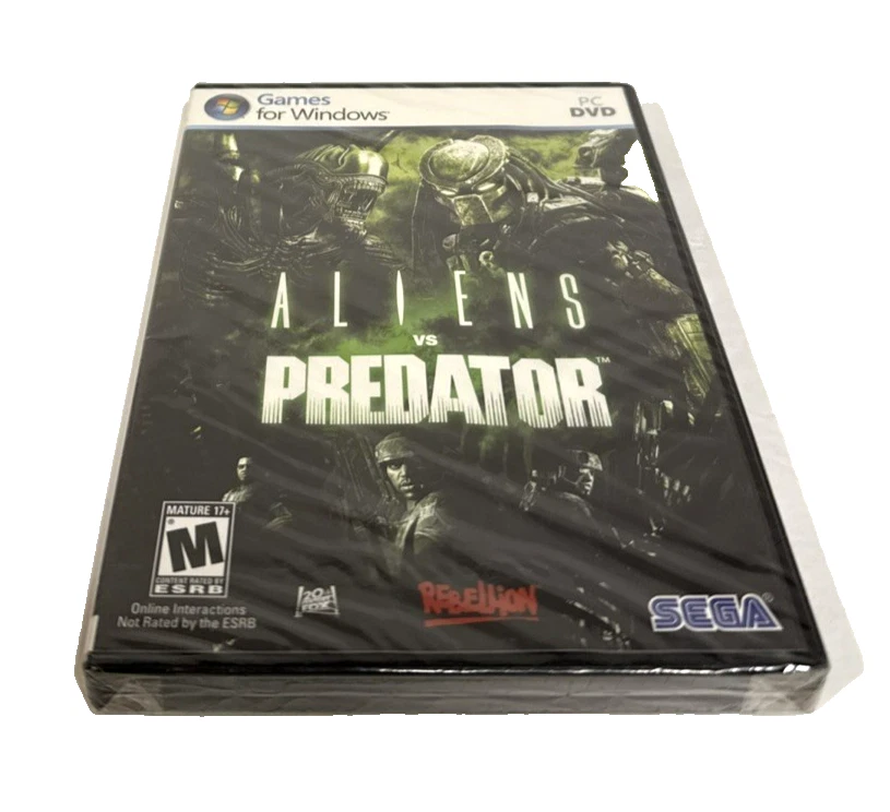 Aliens vs. Predator PC 2010 Rare New Sealed Free Shipping - Image 3 of 4